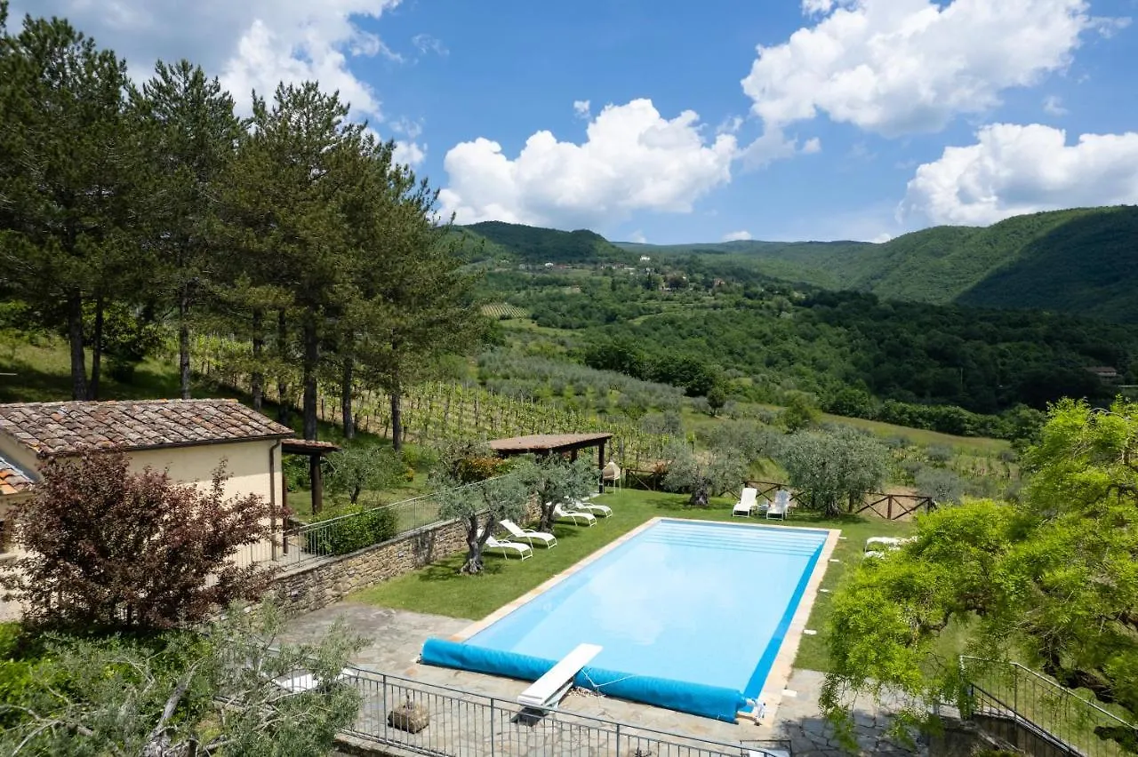 Villa Olivi Subbiano Séjour à la ferme